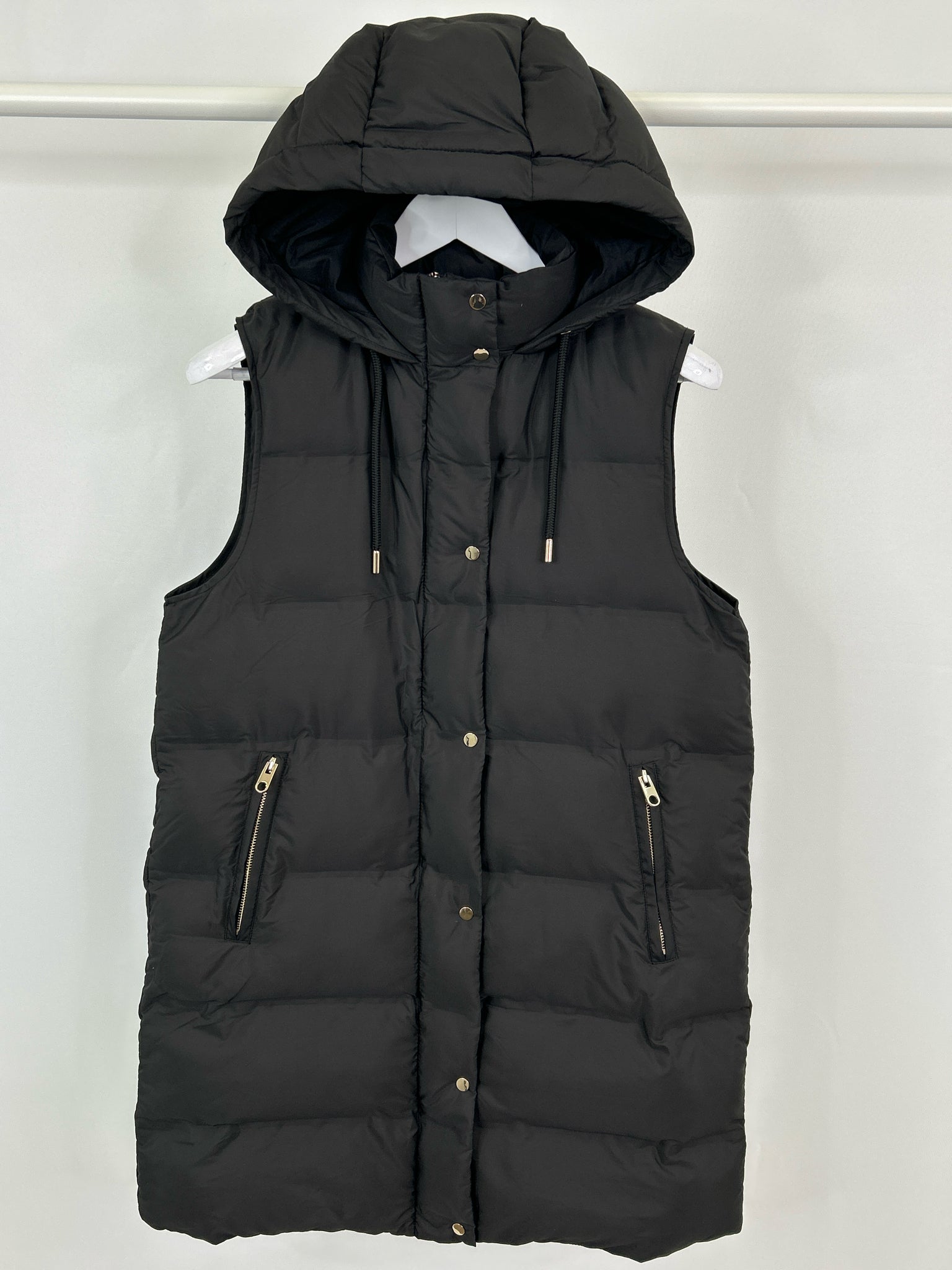 ZARA Size M Black Women Vest