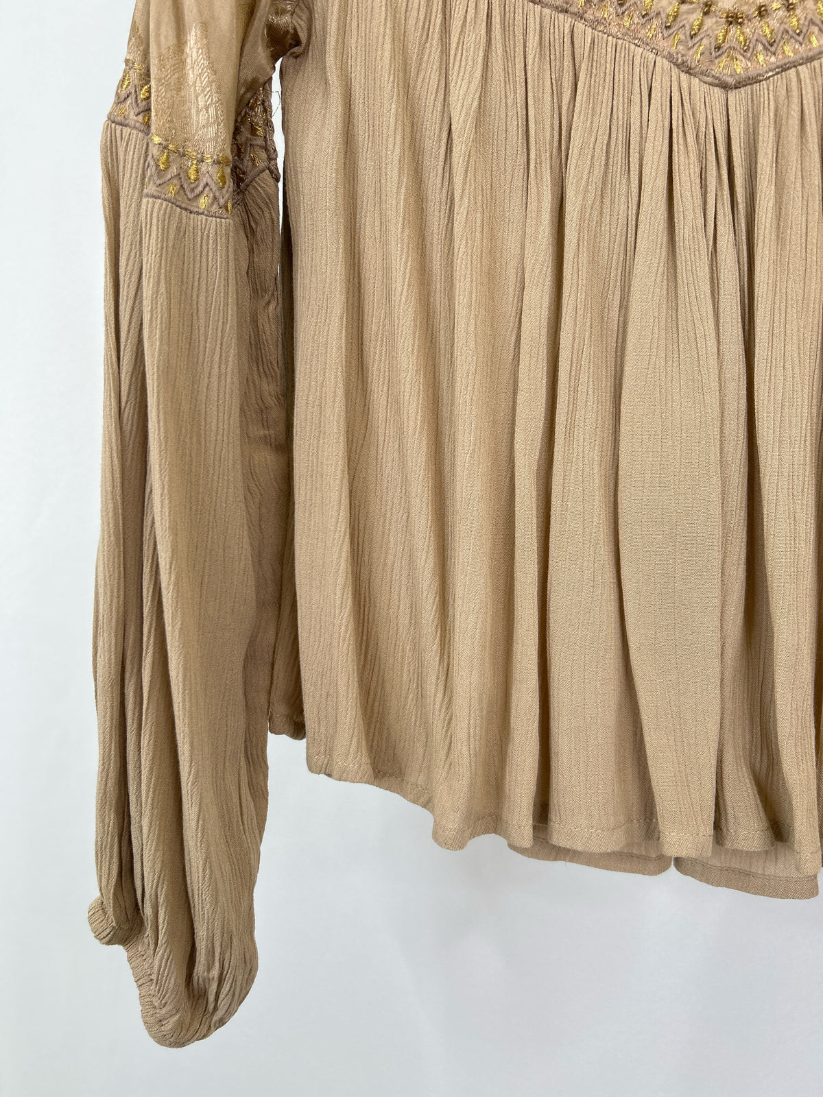 NEKANE NKN Size S Beige Women Blouse