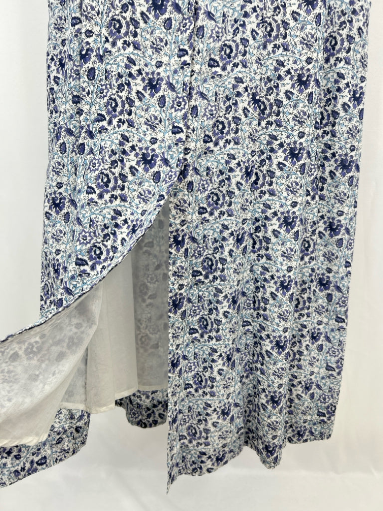 DOLMA Size L Blue Print Women's Dress