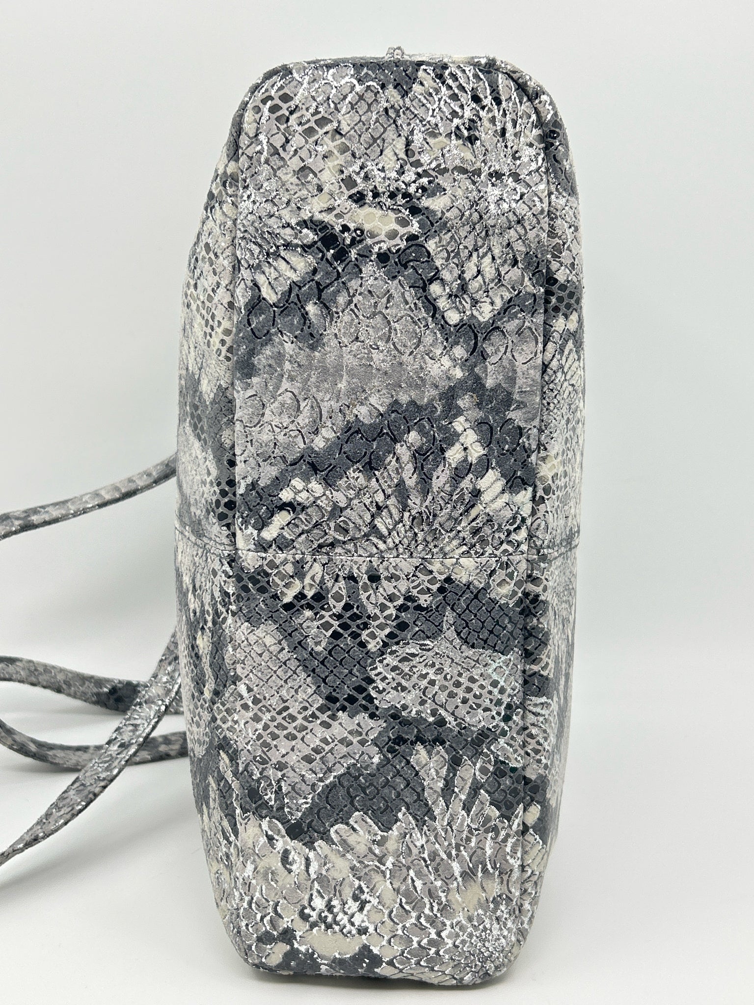 HOBO Silver Metallic Women Purse