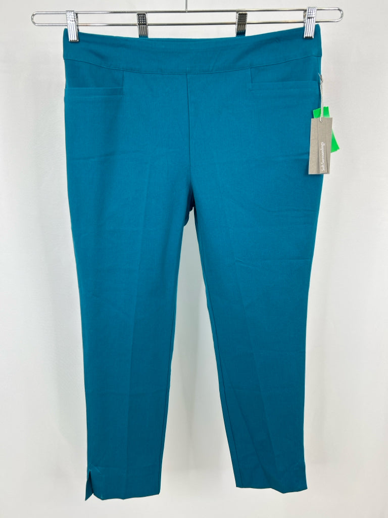 SOFT SURROUNDINGS Size L Teal Pants NWT