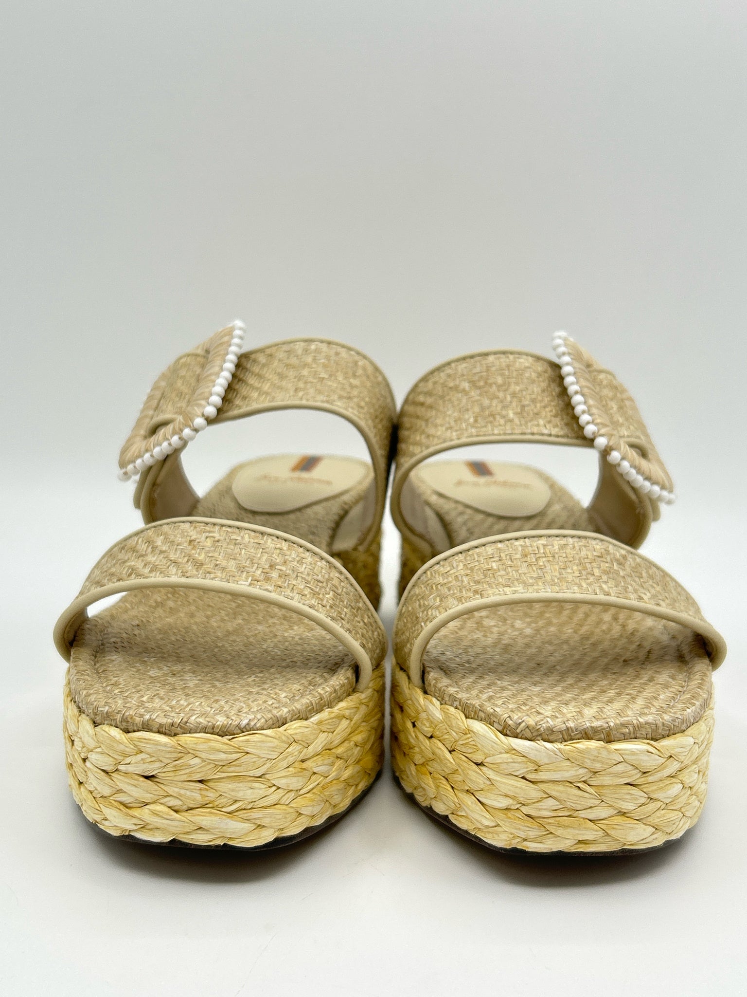 SAM EDELMAN Size 8M Beige Women Sandal