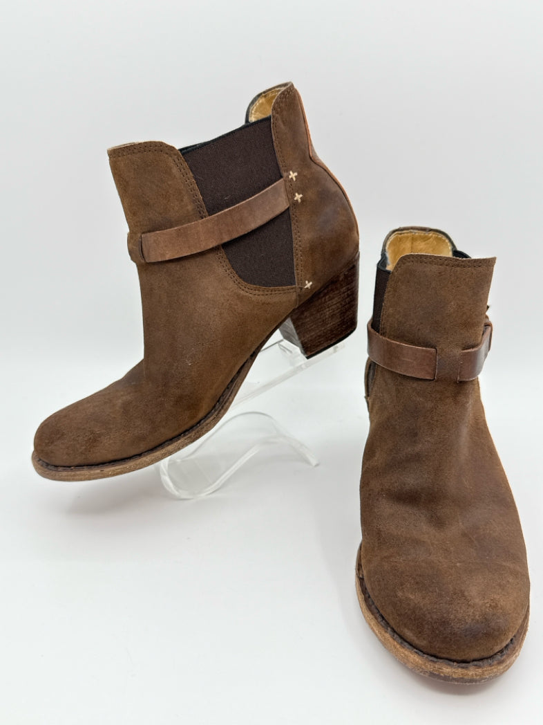 RAG & BONE Size 39/9 Brown Booties