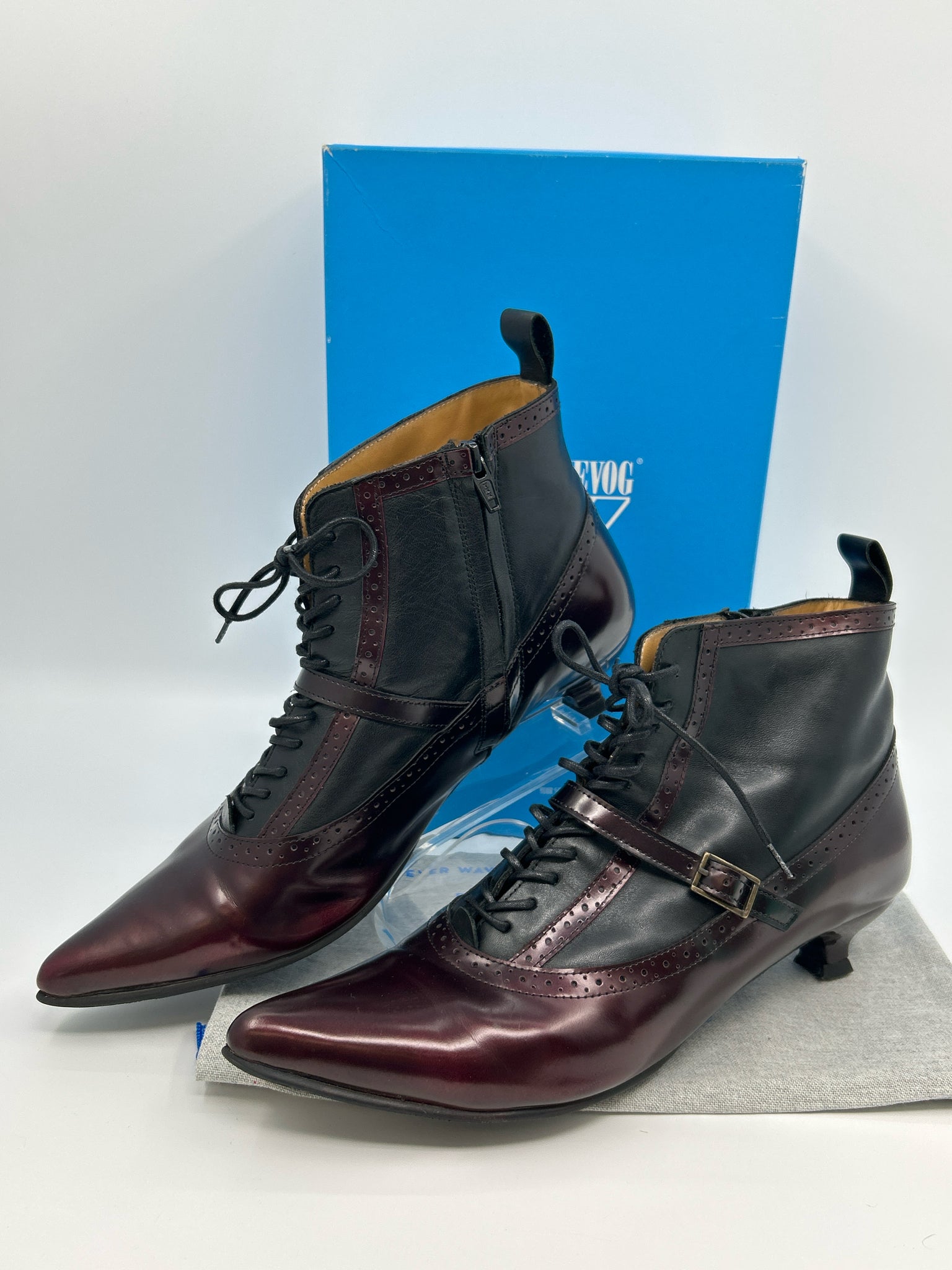 JOHN FLUEVOG Size 11 Black Women Booties
