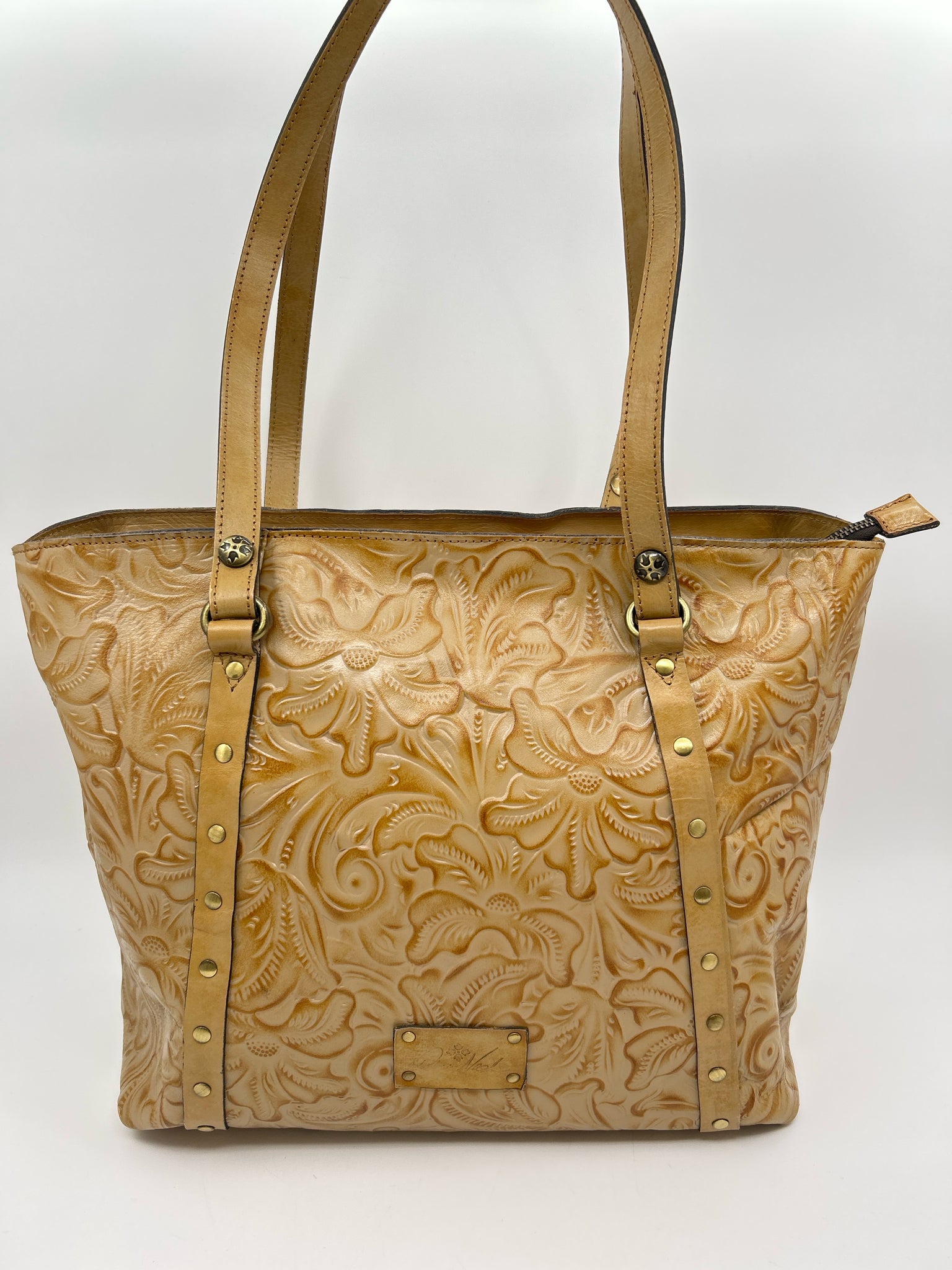 PATRICIA NASH Cream Women Tote
