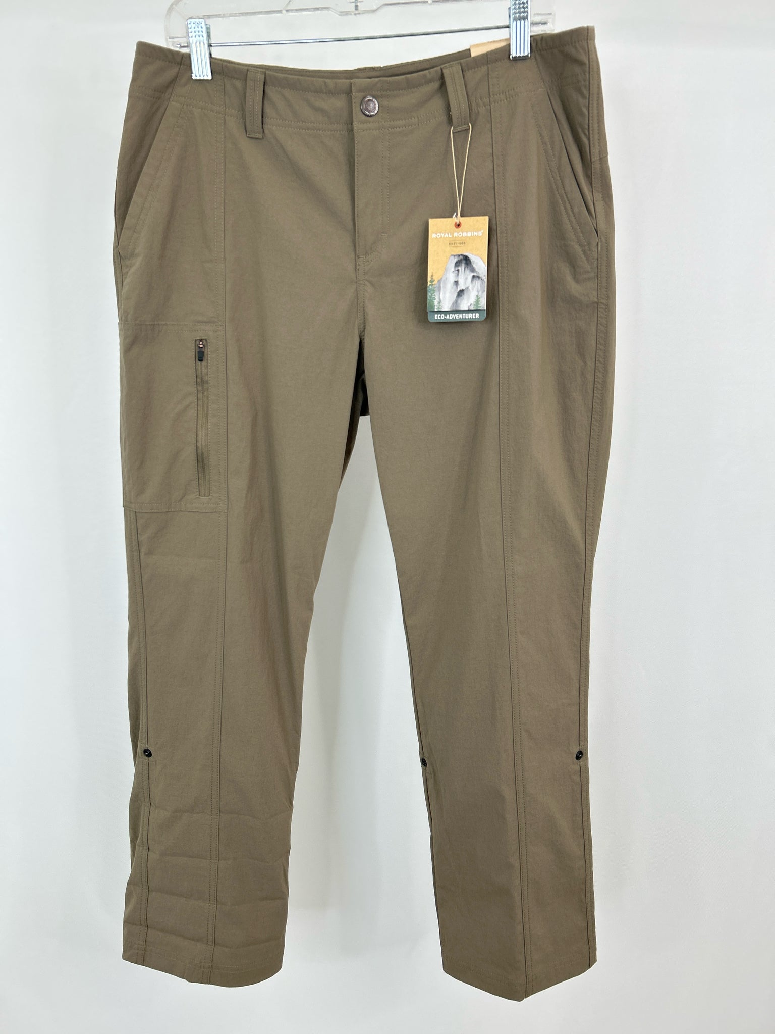 ROYAL ROBBINS Size 12 Taupe Women Pants