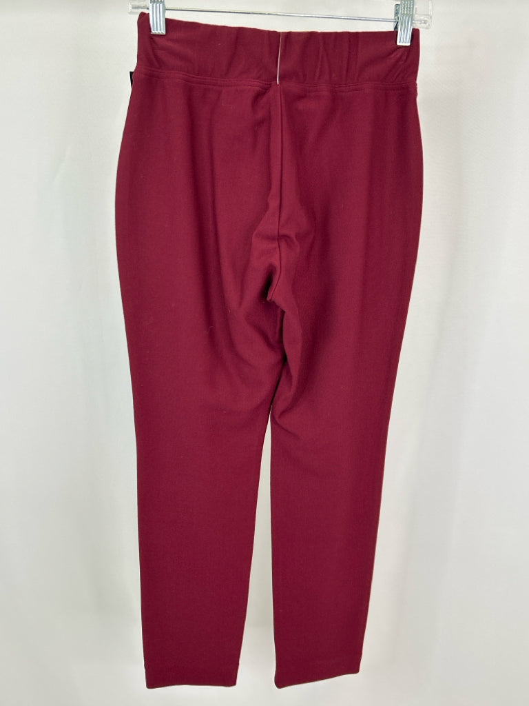 ETHYL Women Size 4 Burgundy Pants