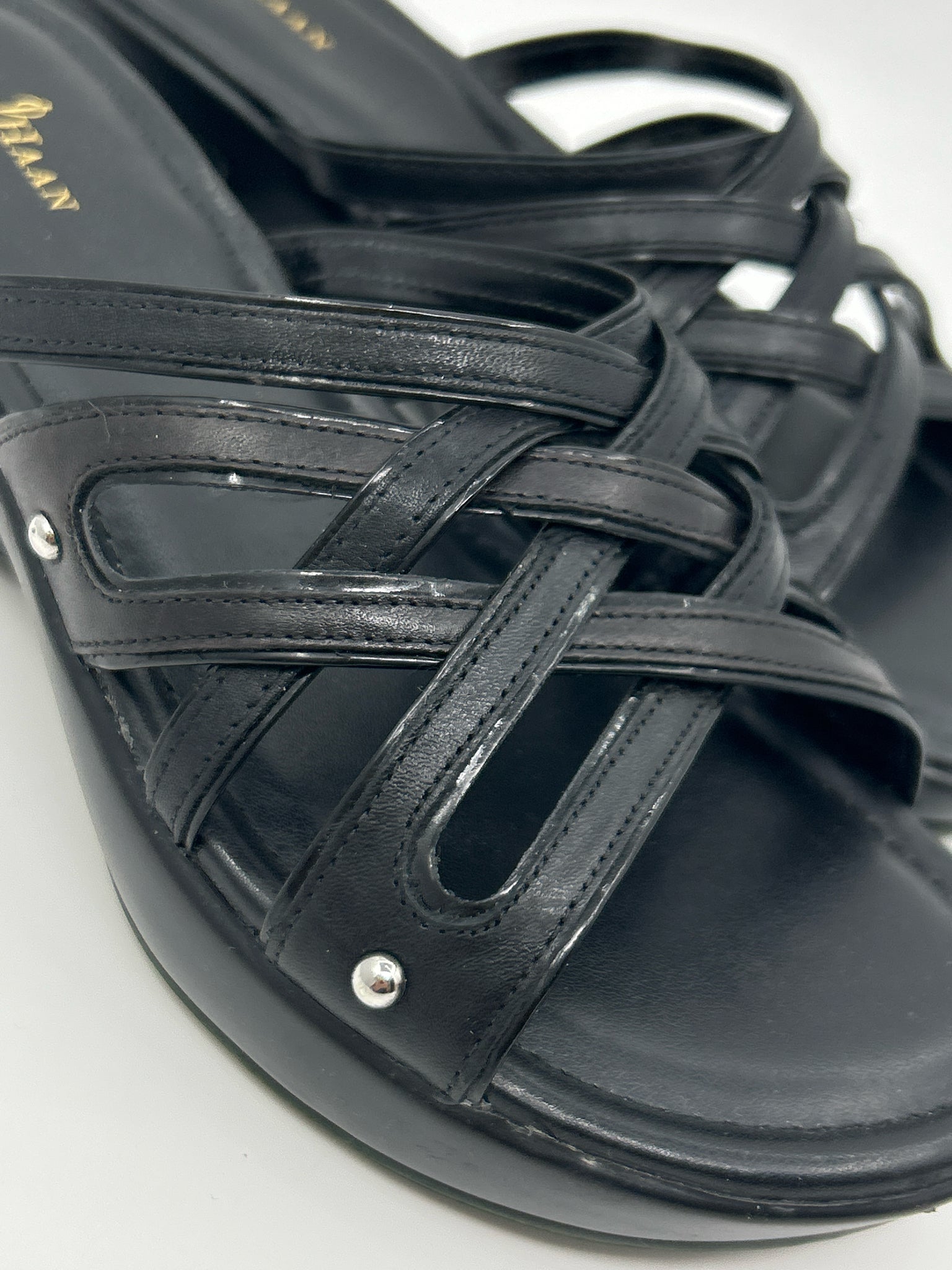 COLE HAAN Size 7B Black Women Sandal