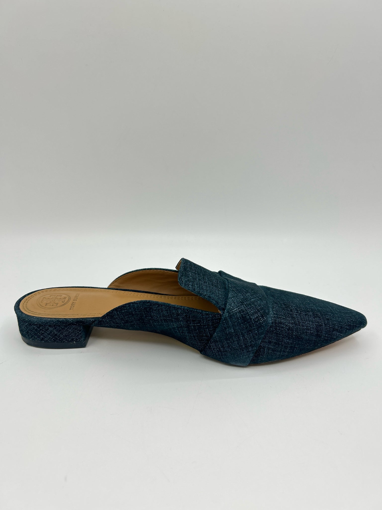 TORY BURCH Size 8.5M Navy Women Flats