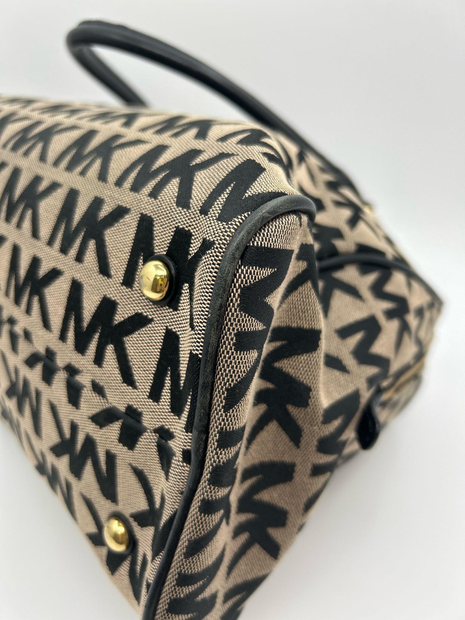 MICHAEL MICHAEL KORS Grey & Black Women Purse
