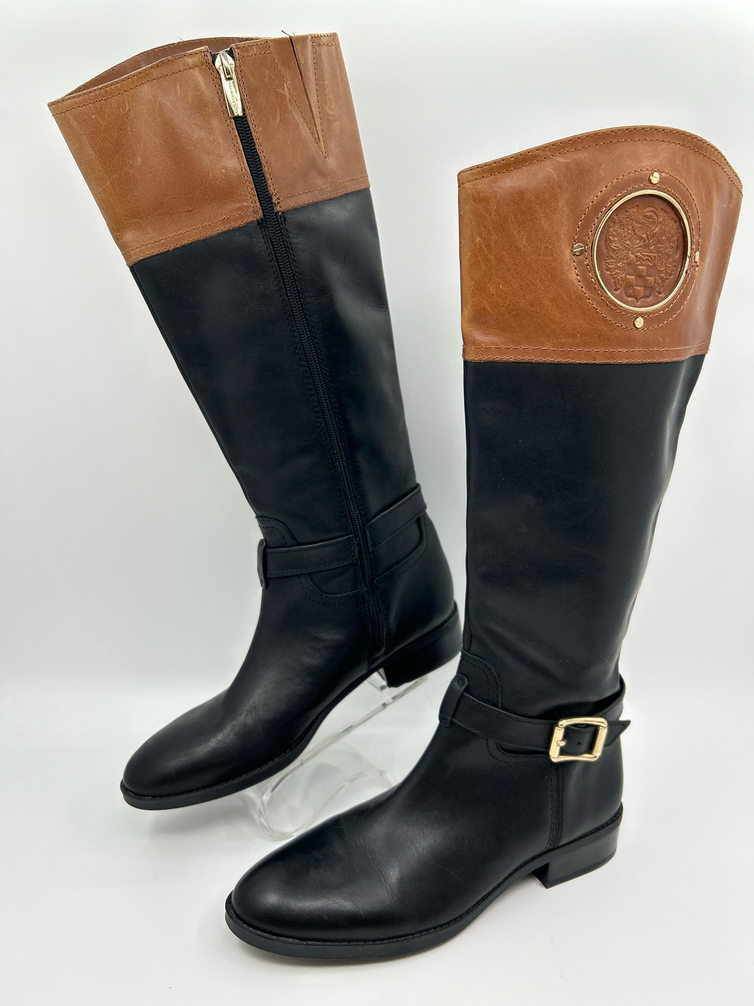 VINCE CAMUTO Size 9M black and brown Women Boots