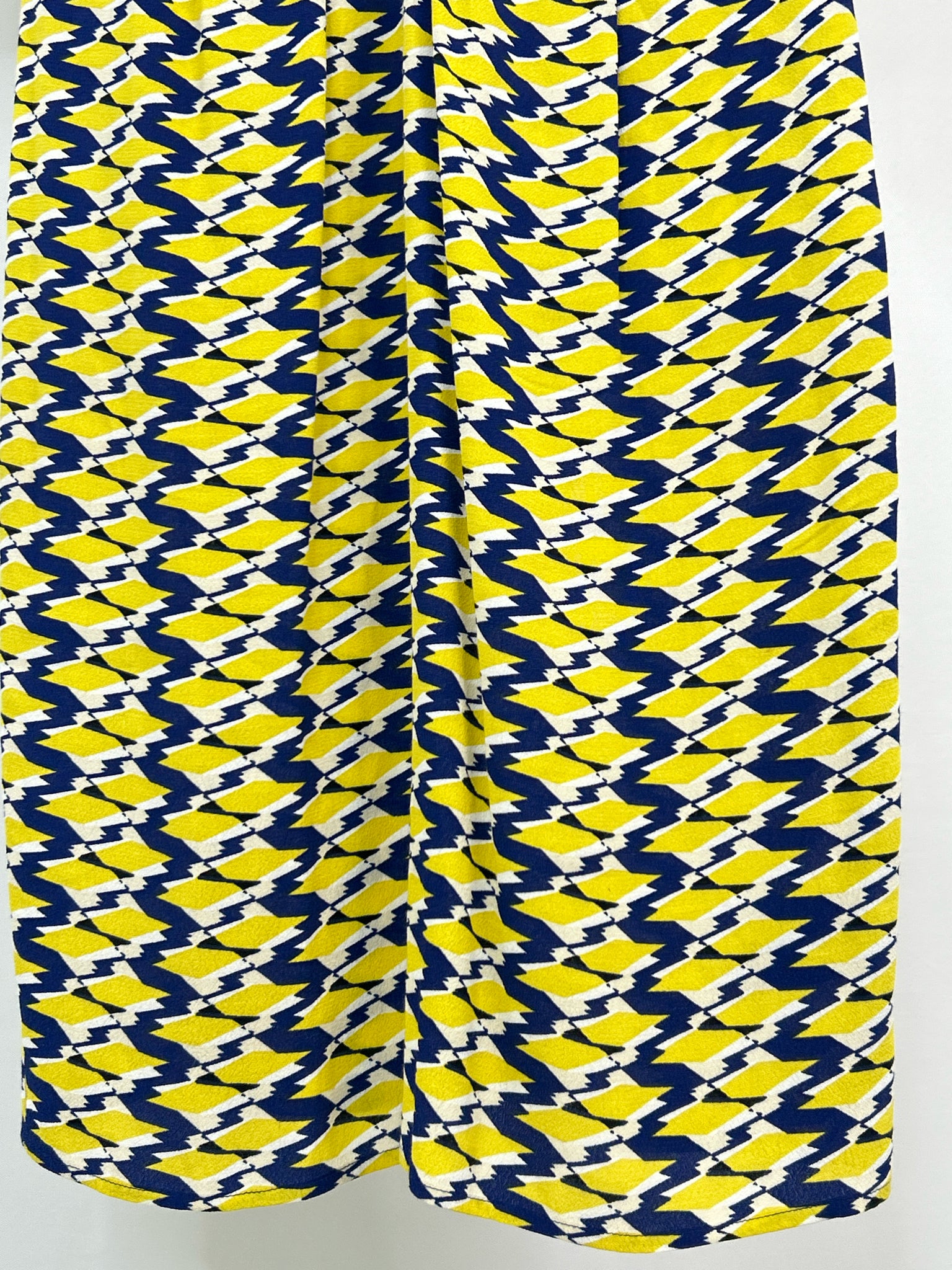 MAEVE Size 6 BLUE AND YELLOW Women Dress