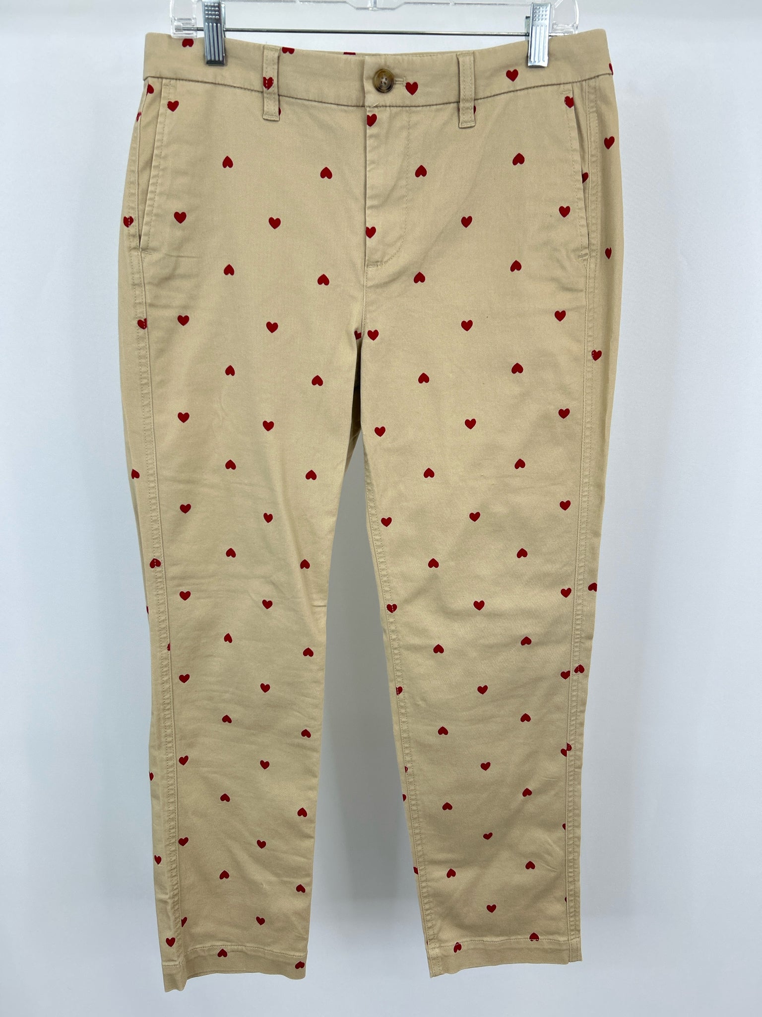 J CREW Size 8 Beige Women Pants