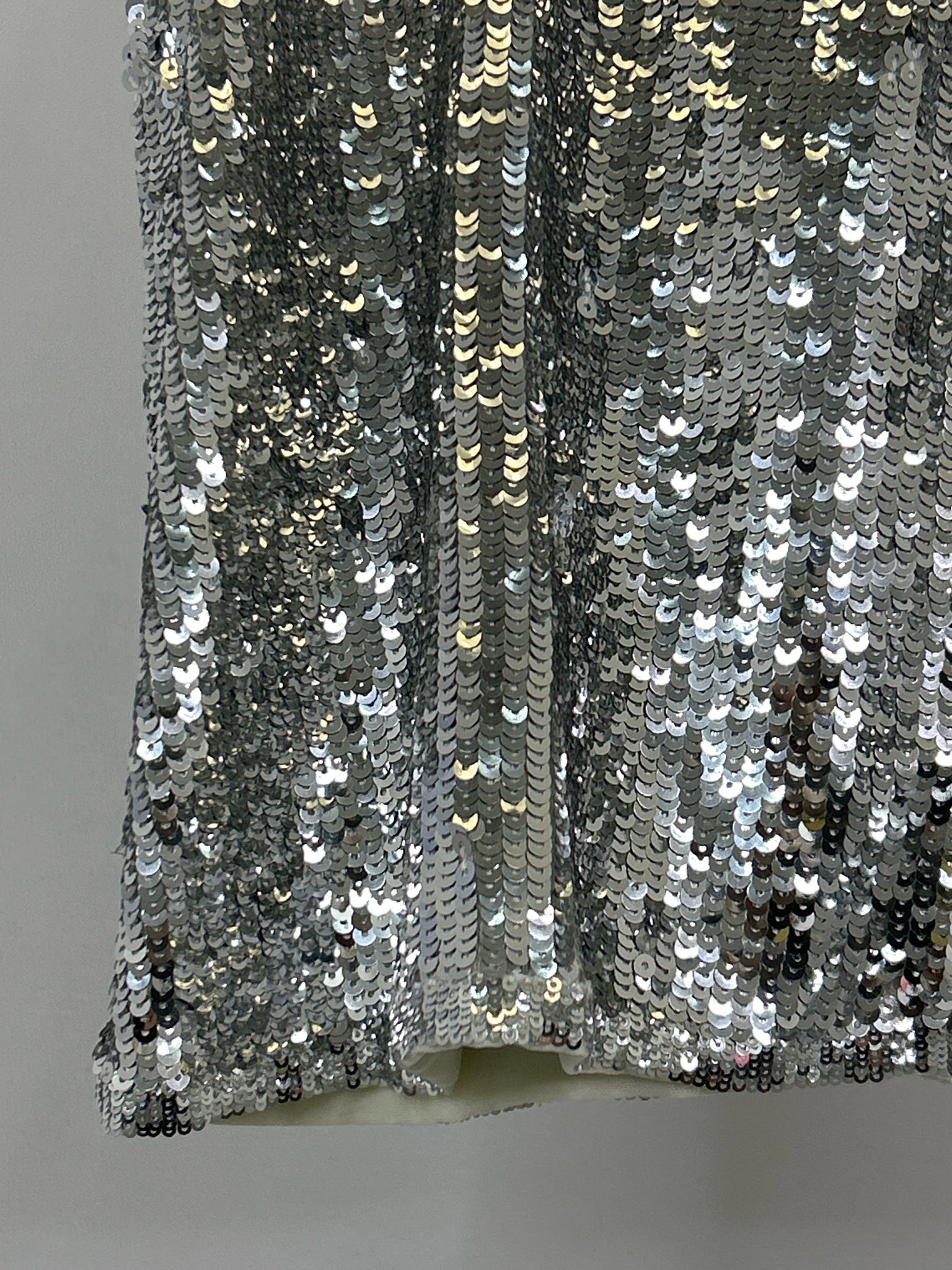 ALICE + OLIVIA Size XS Silver Women Tank Top NWT