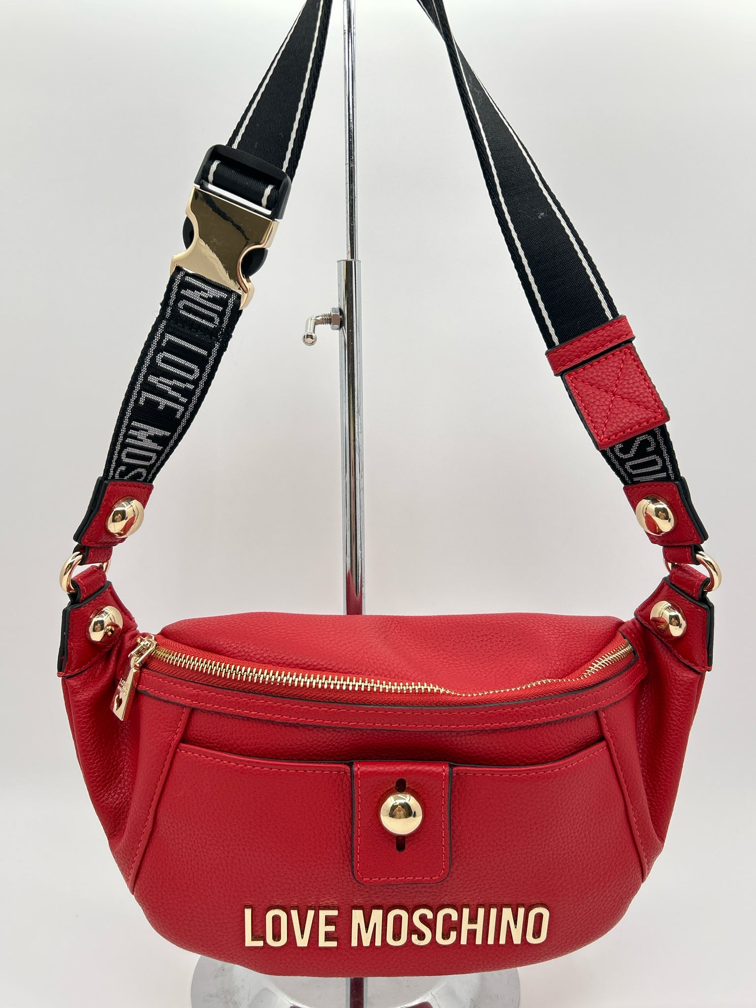 LOVE MOSCHINO Red Women Belt Bag