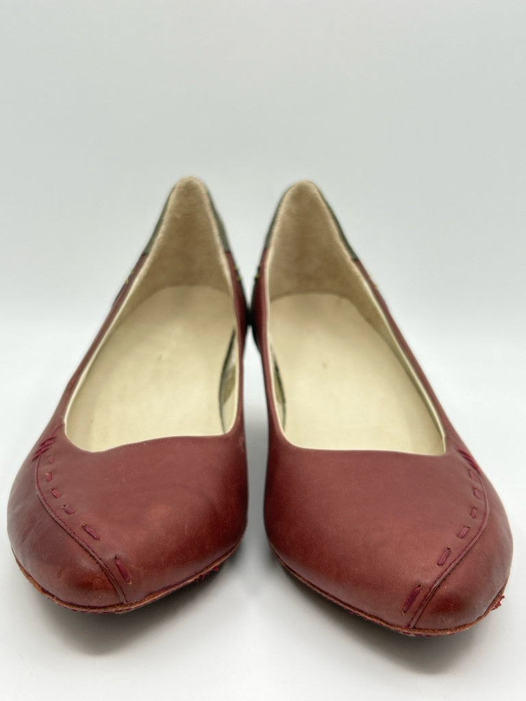 Terra Plana Women Size 41 Maroon Pumps