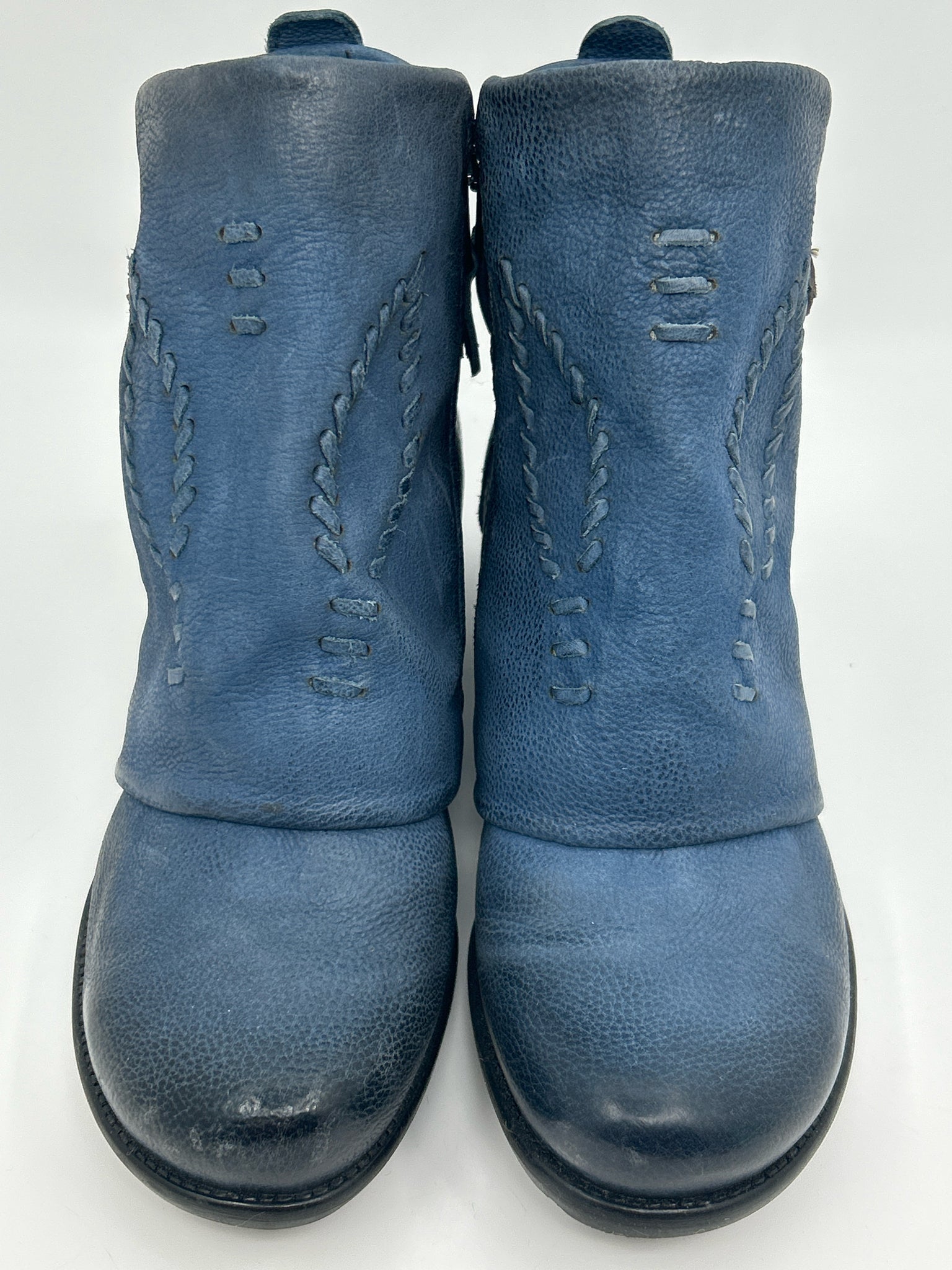 MIZ MOOZ Size 37 Blue Women Booties