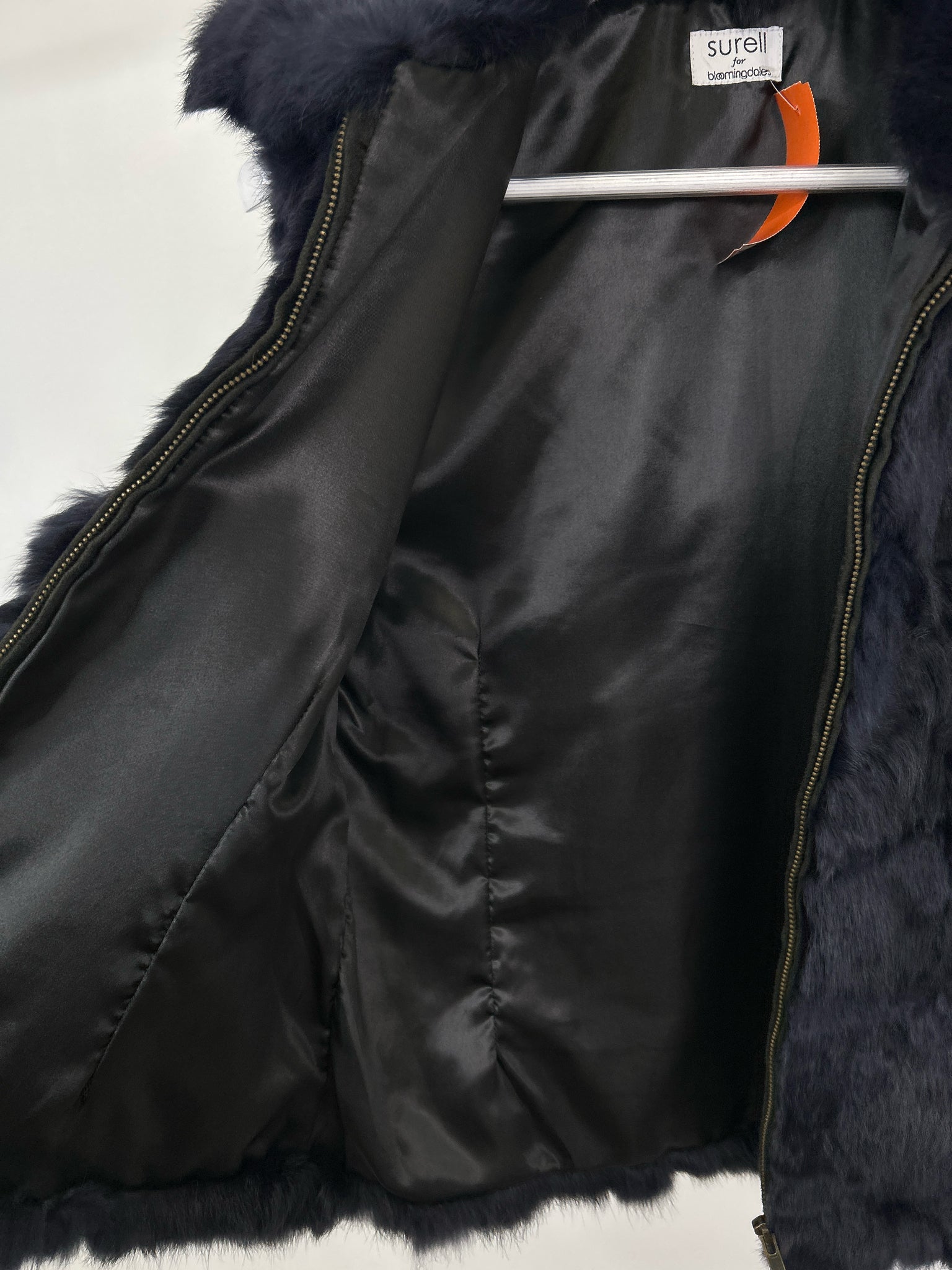 SURELL FOR BLOOMINGDALE'S Size S/M Navy Women Vest