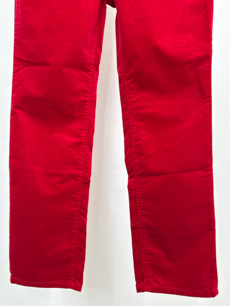 TALBOTS Women Size 8P Red Pants NWT