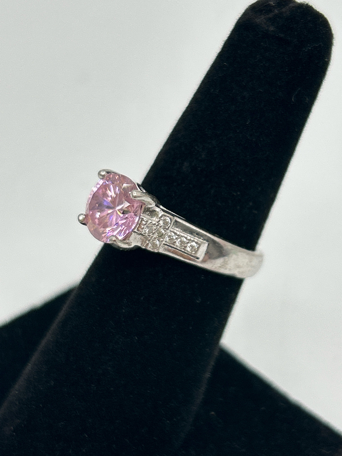 PAJ Silver & Pink Ring
