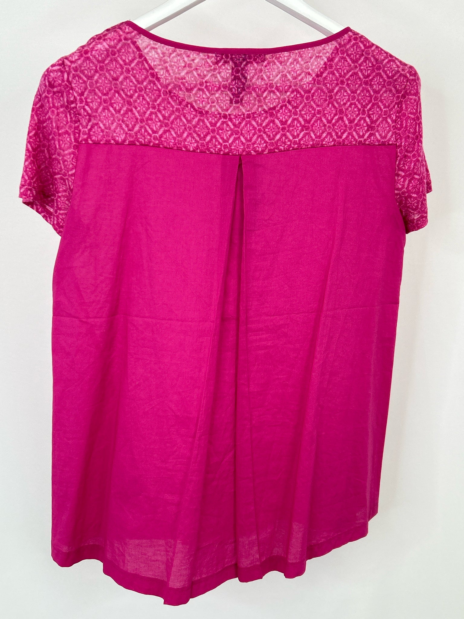 Lauren Ralph Lauren NWT Size S FUCHSIA PRINT Women Top