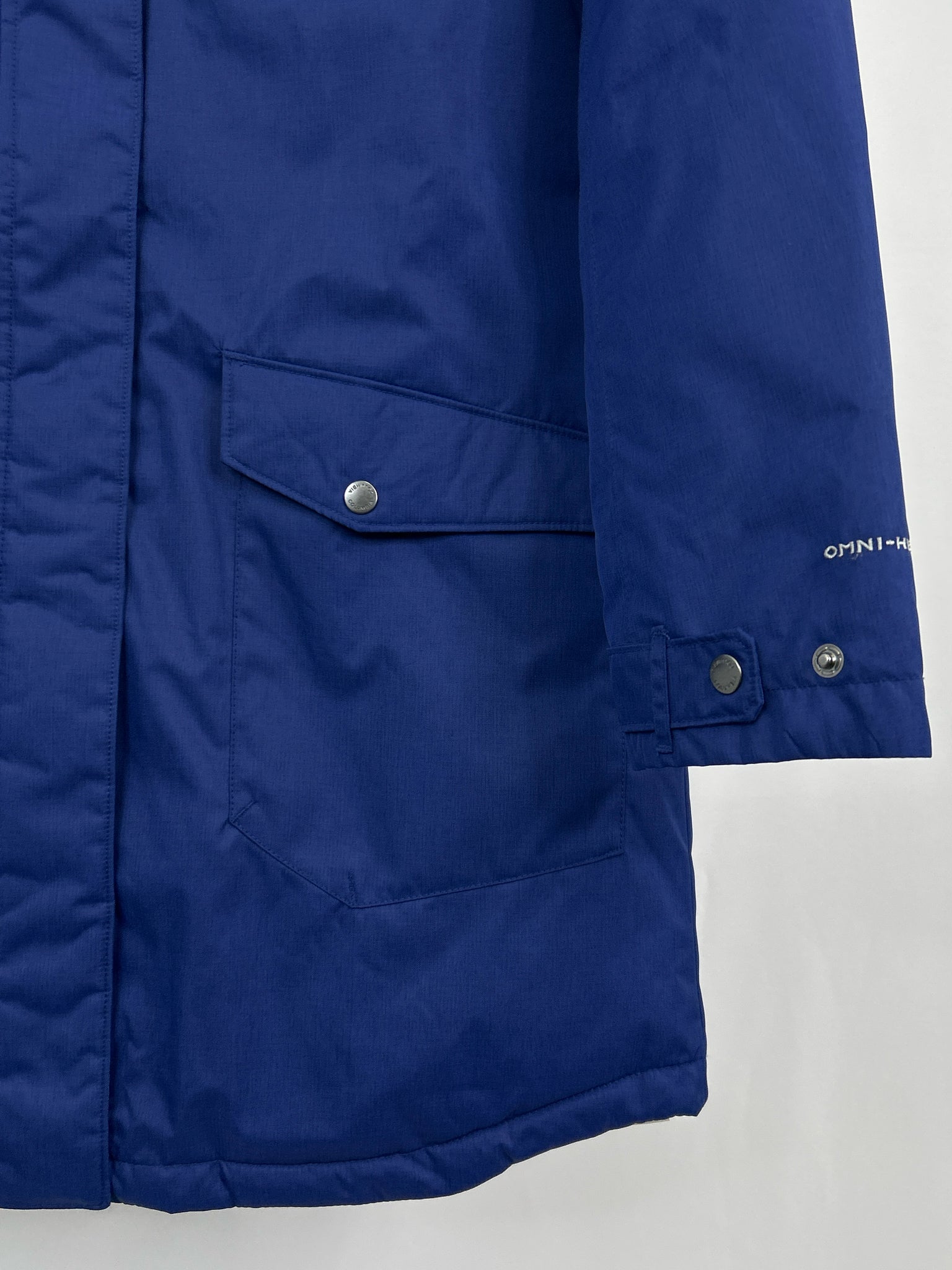 COLUMBIA Size L Blue Women Coat