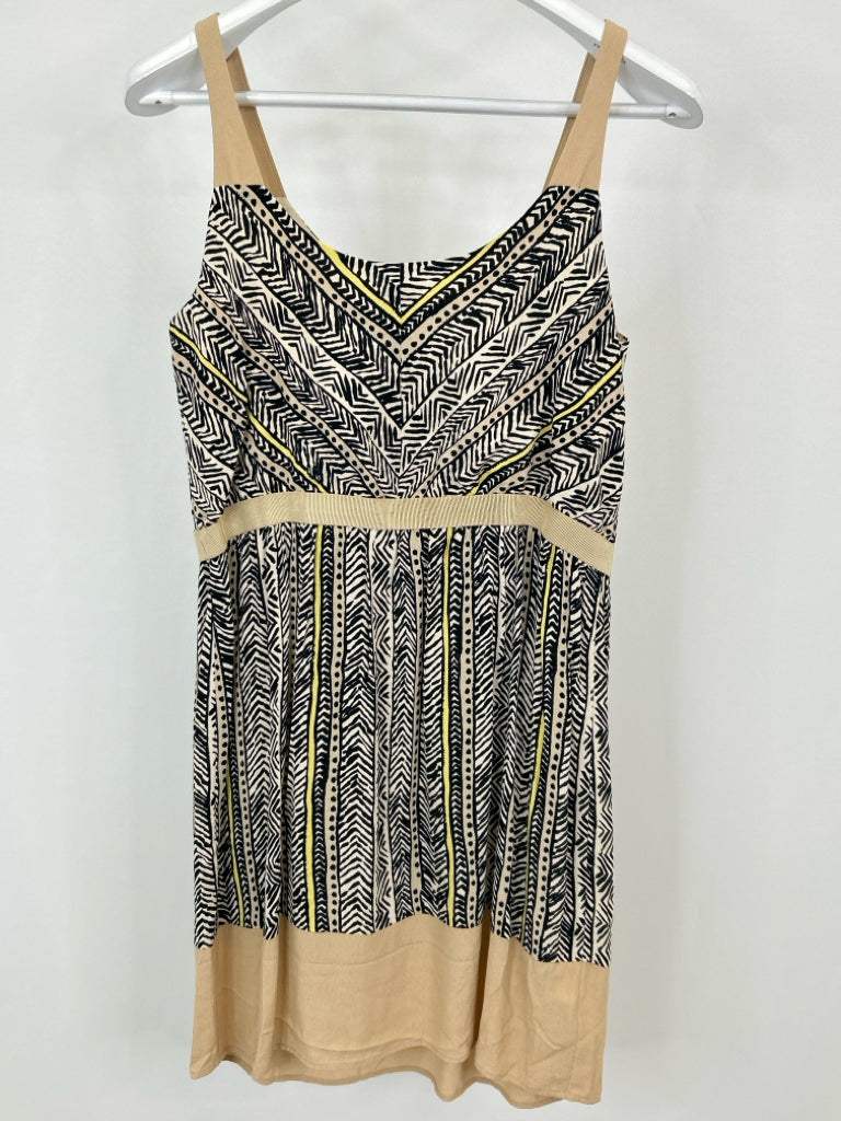 ANN TAYLOR LOFT Size 10P Beige Print Women's Dress NWT