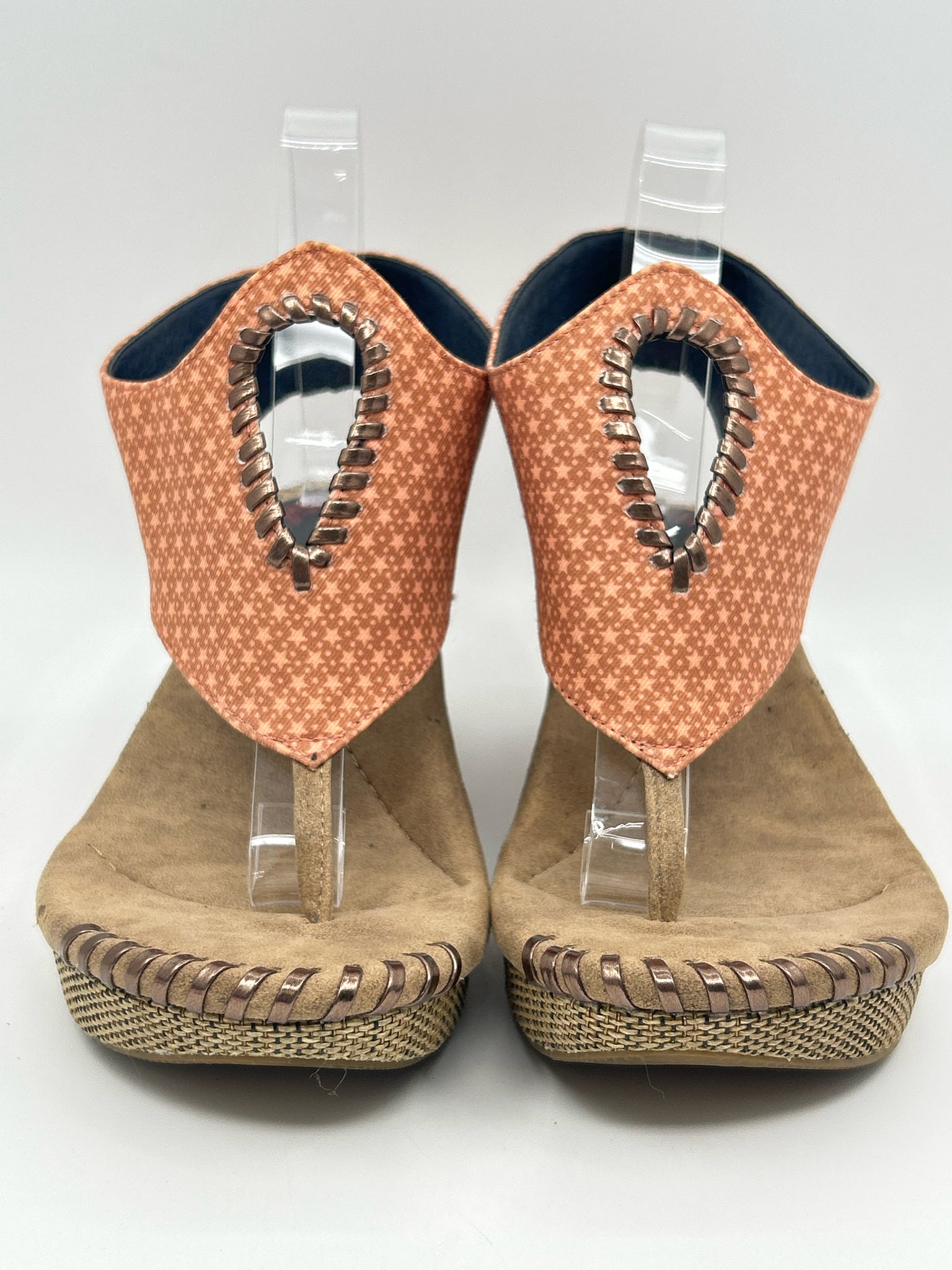 Modzori Size 9 Beige Women Sandal