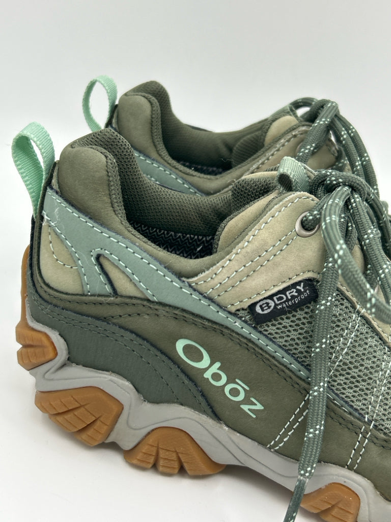 OBOZ Women Size 8 Green Sneakers