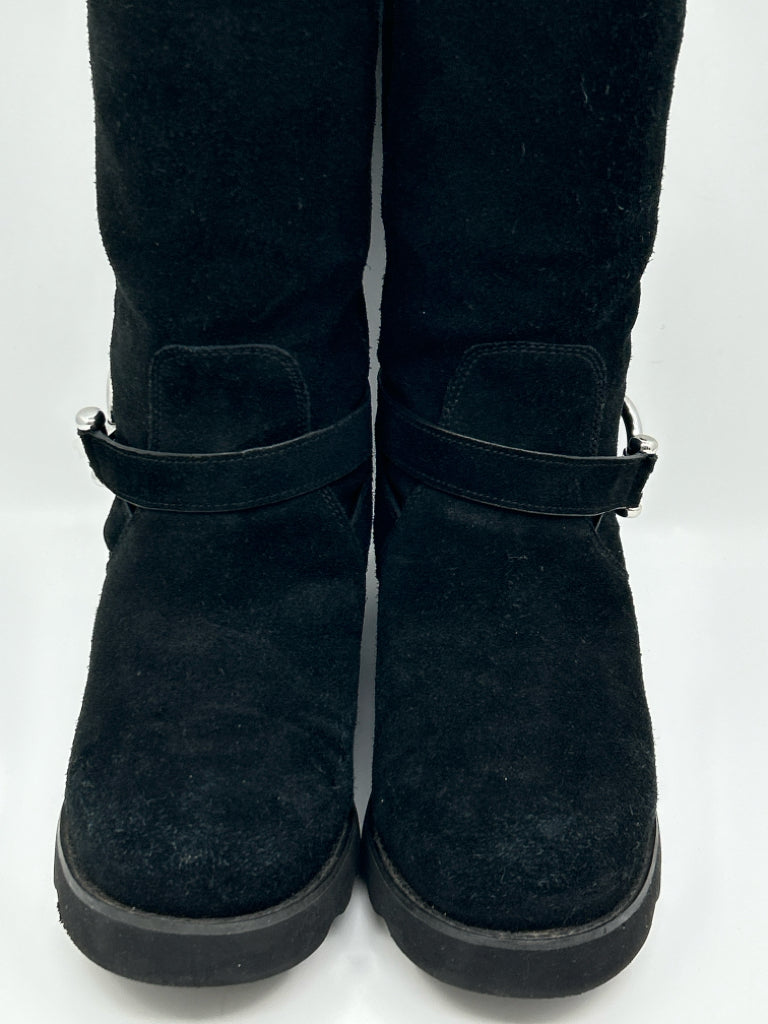 coach Women Size 10M Black Boots