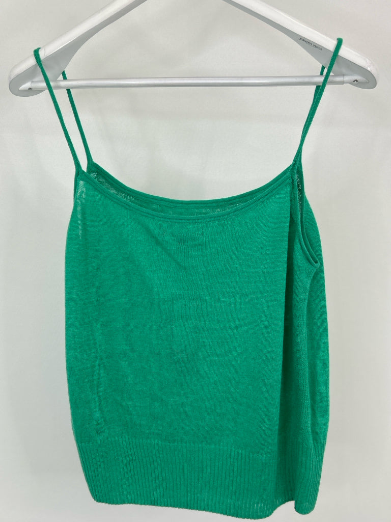 BANANA REPUBLIC Size M Green Women's Camisole