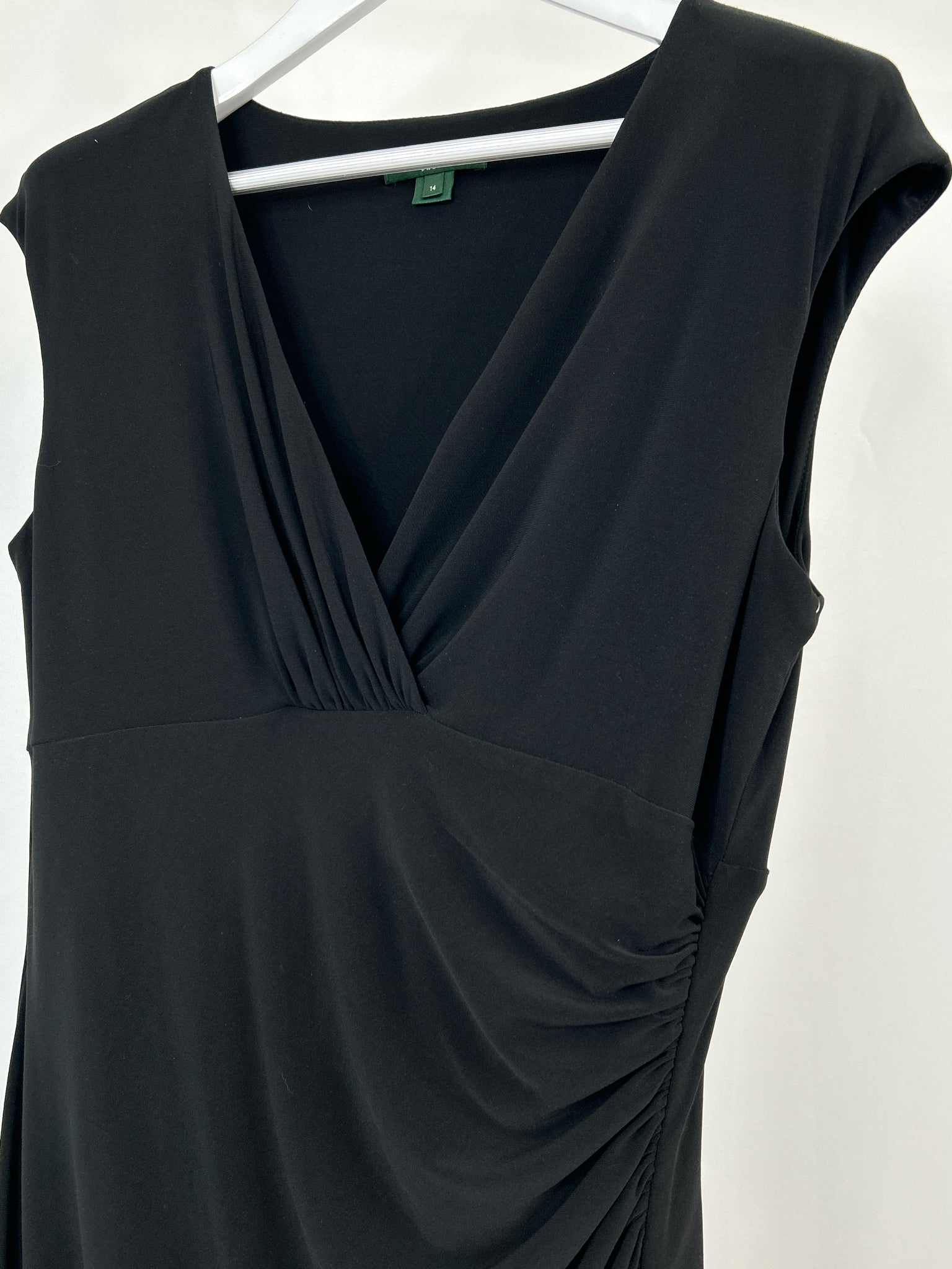 Lauren Ralph Lauren Size 14 Black Women Dress NWT