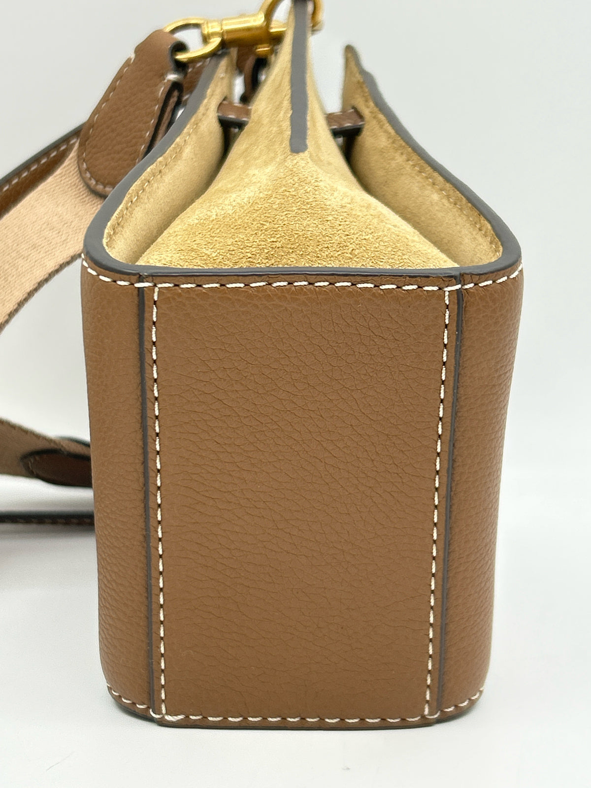 TORY BURCH TAN AND BROWN Women Purse
