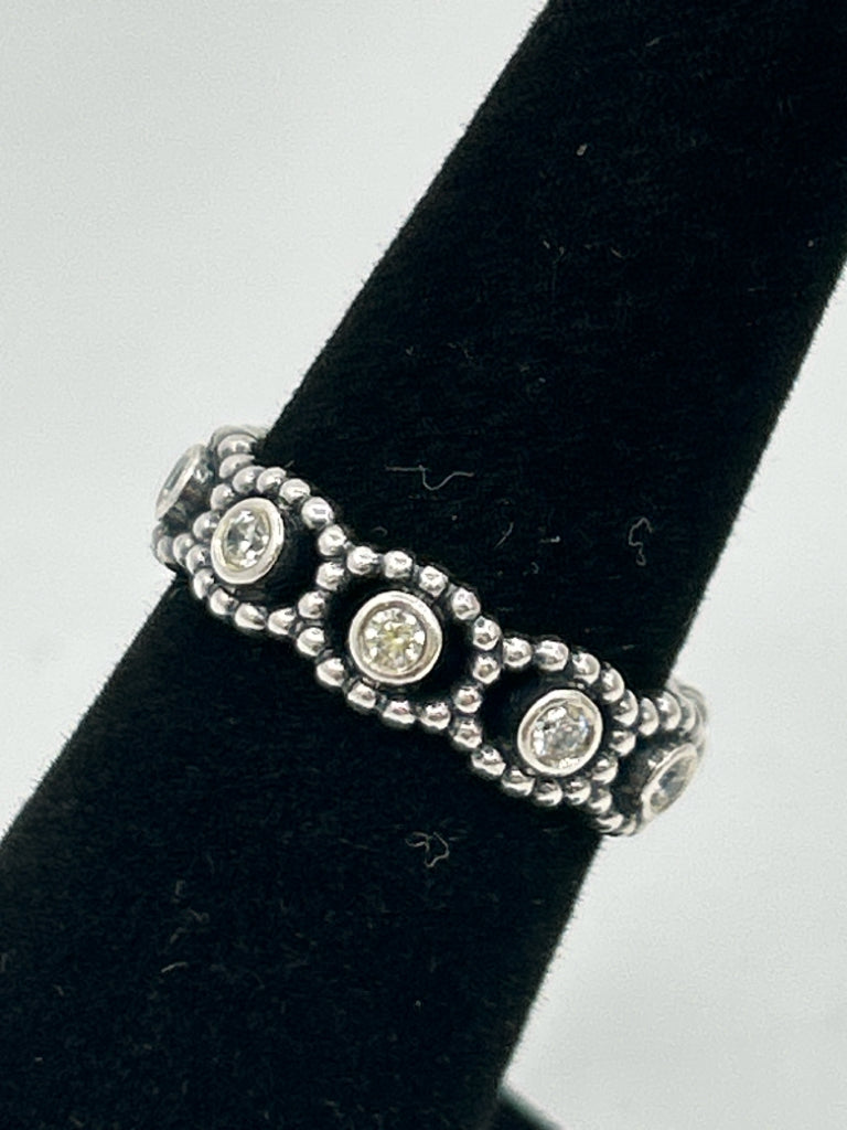 PANDORA Size 5.5/6 Silver Women's Ring