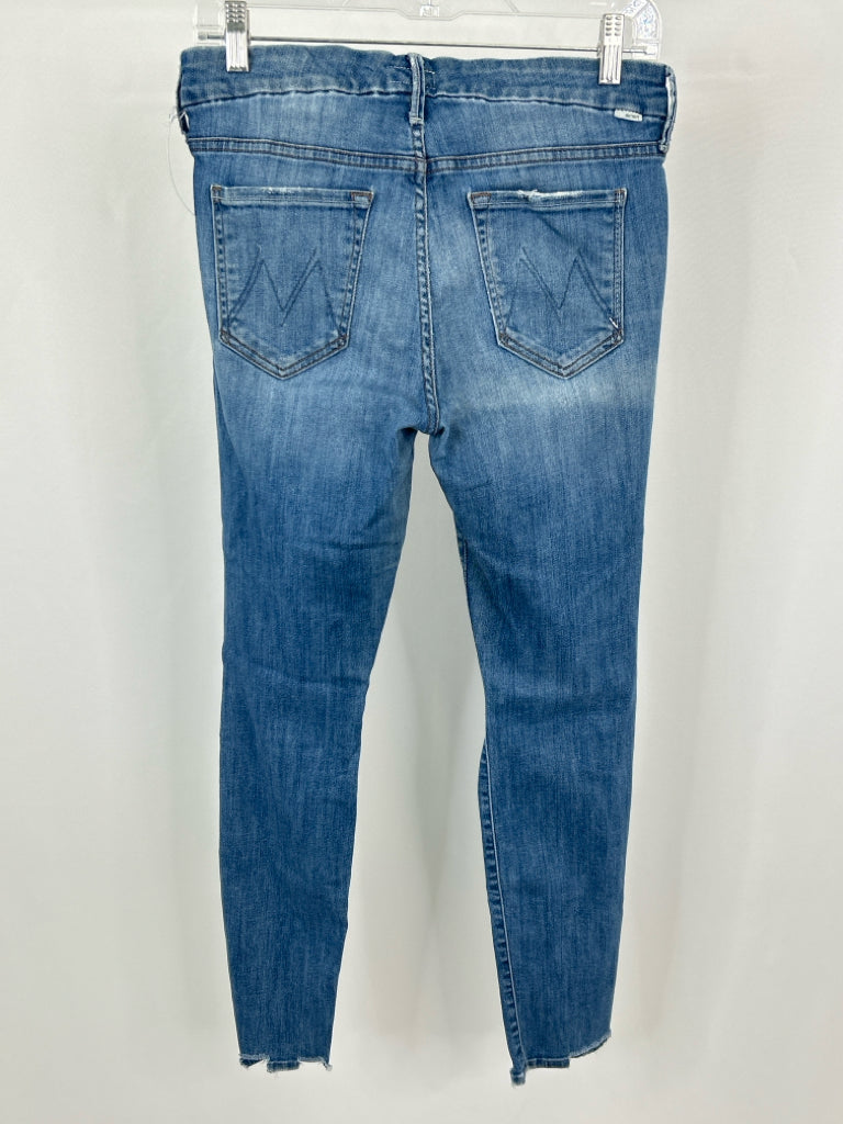 MOTHER Women Size 8/29 BLUE DENIM jeans