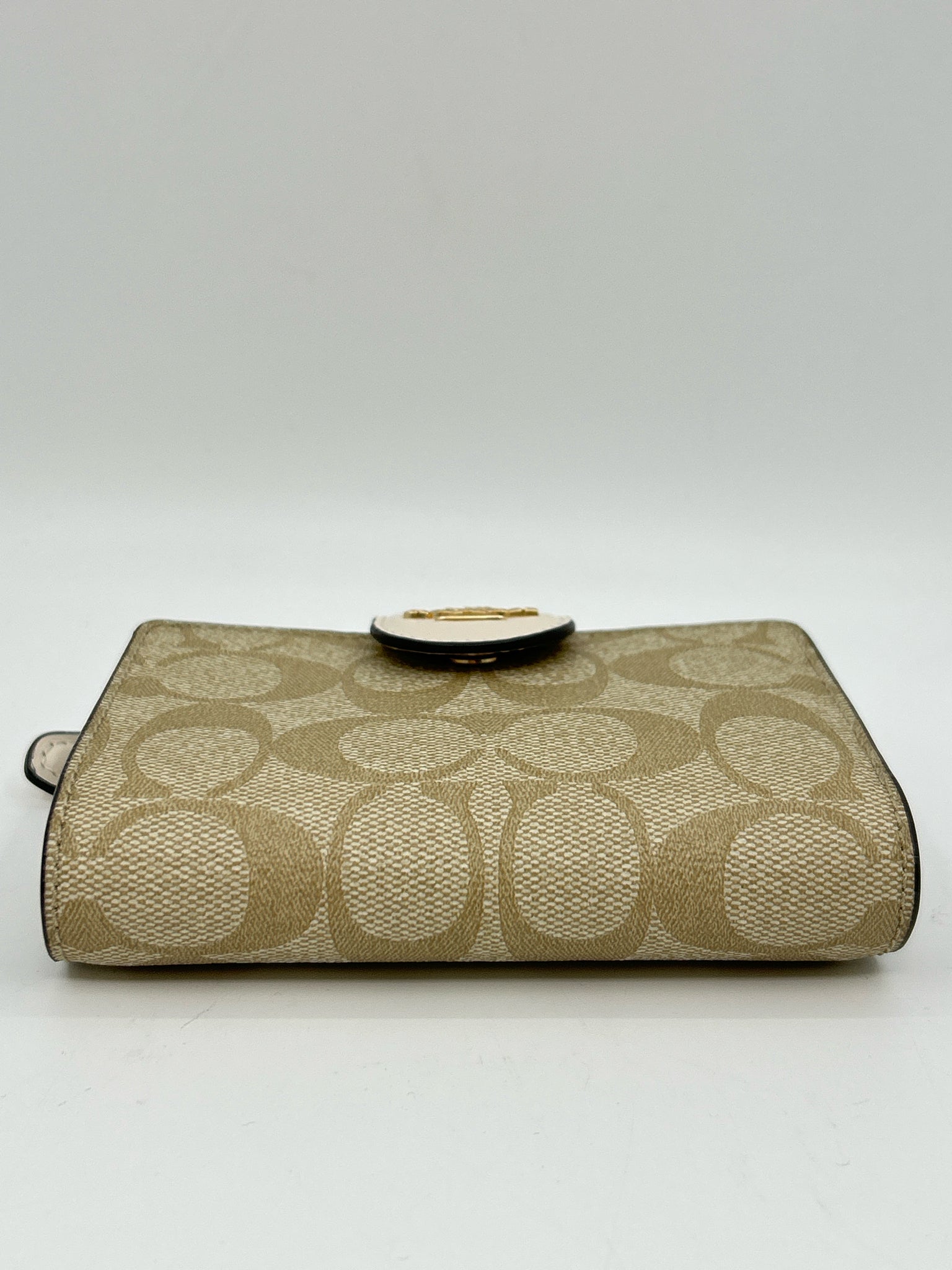 COACH Beige Print Women Wallet
