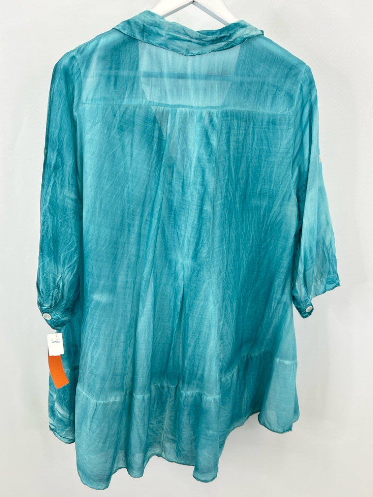 APU Size XL TURQUOISE Tunic