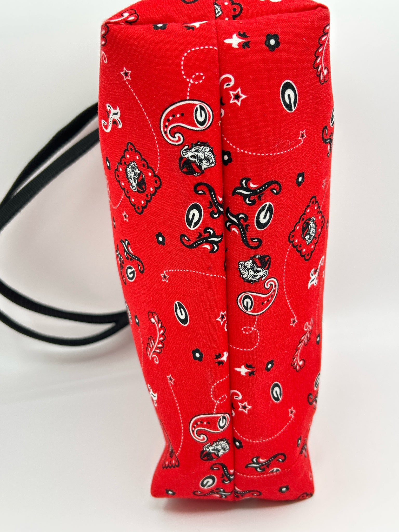 Maddy Moo Red and Black Women Purse