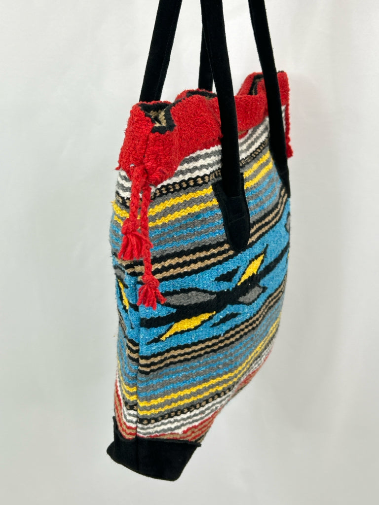 EL PASO SADDLE BLANKET CO Multi-Color Tote