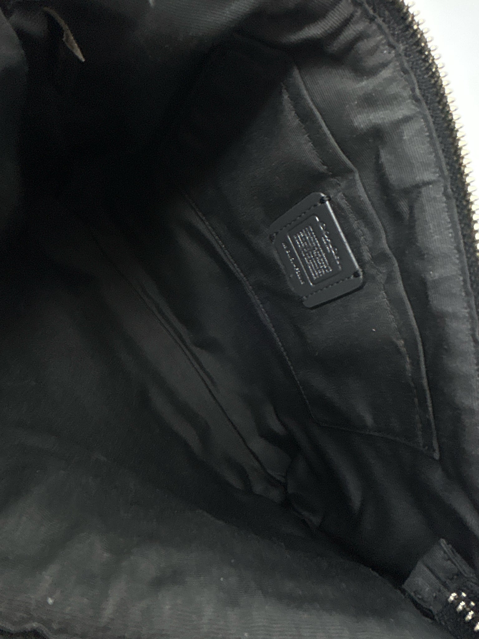 COACH BLACK MONOGRAM Women Purse