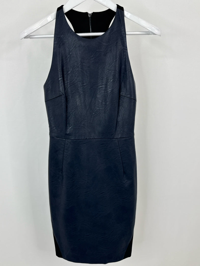 ABS Size S Navy Dress NWT