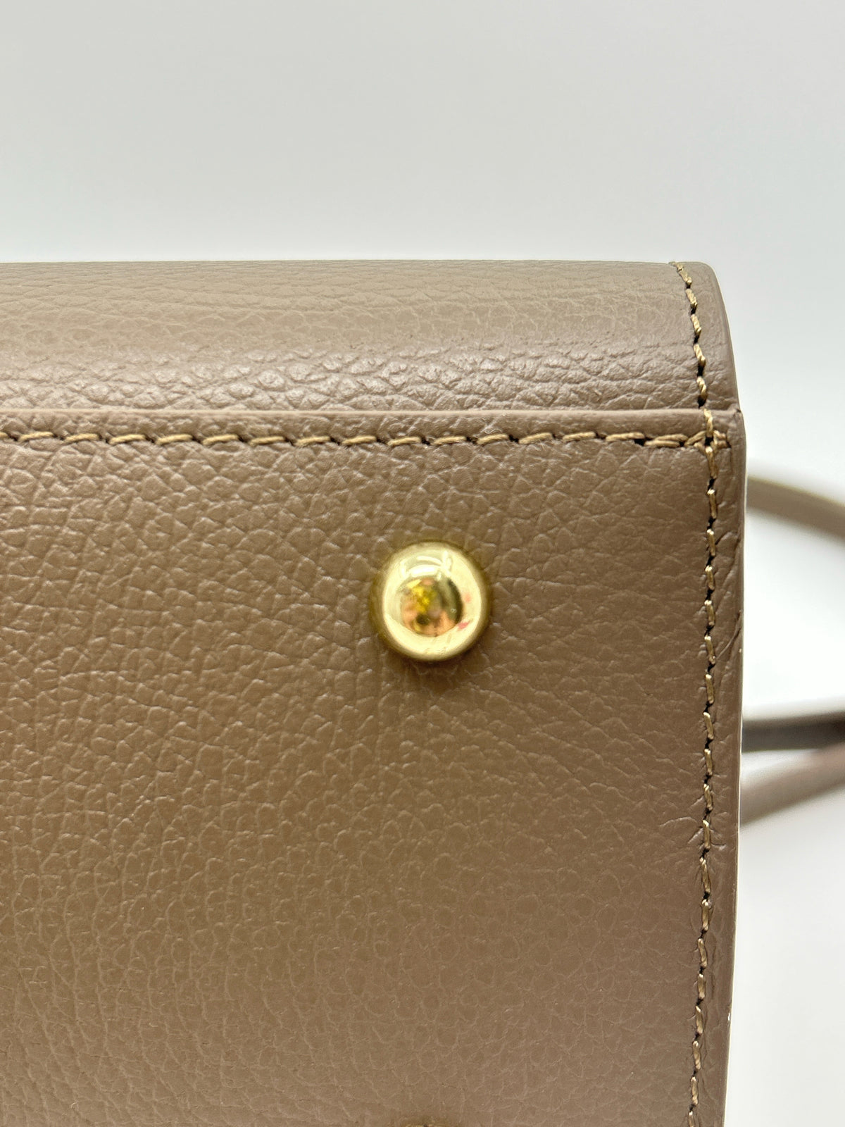 VERA PELLE Taupe Women Purse