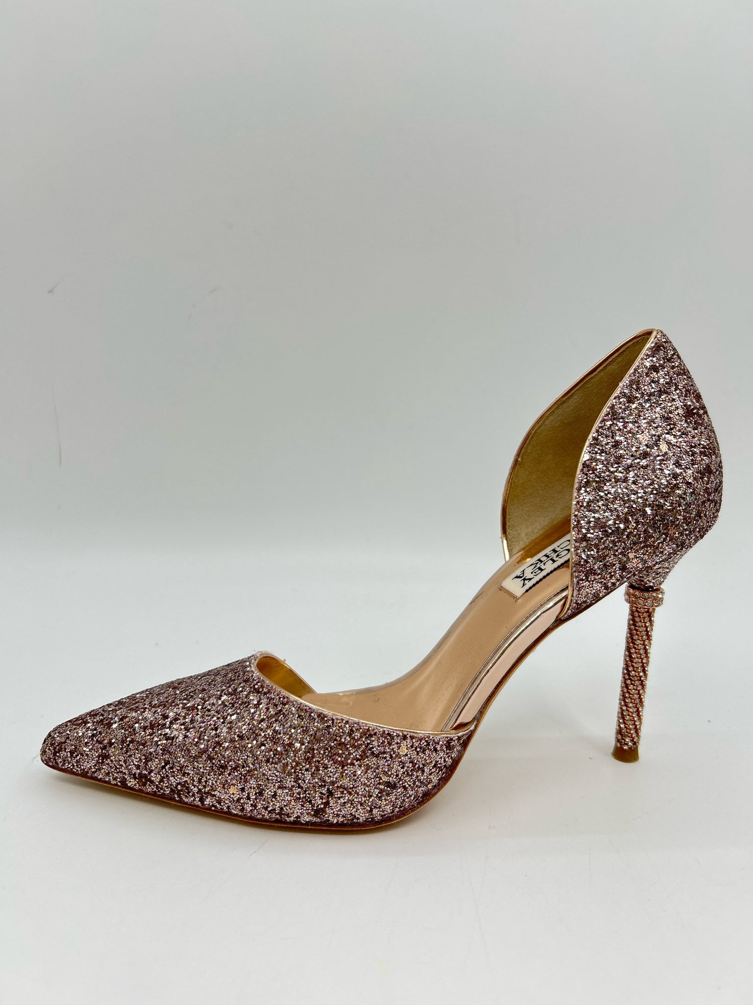 BADGLEY MISCHKA Size 6.5 Rose Women Pumps