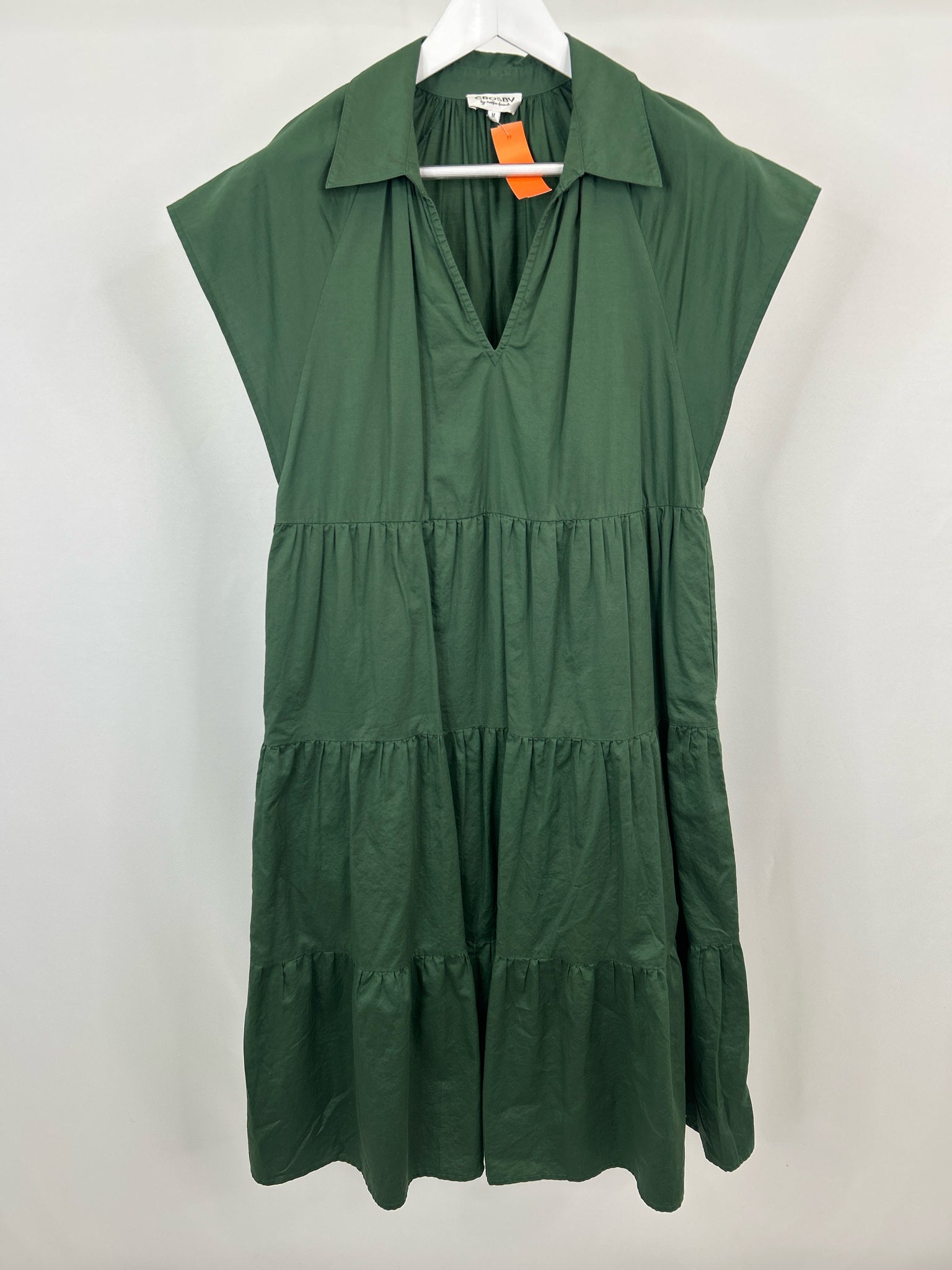 CROSBY Size M Green Women Dress