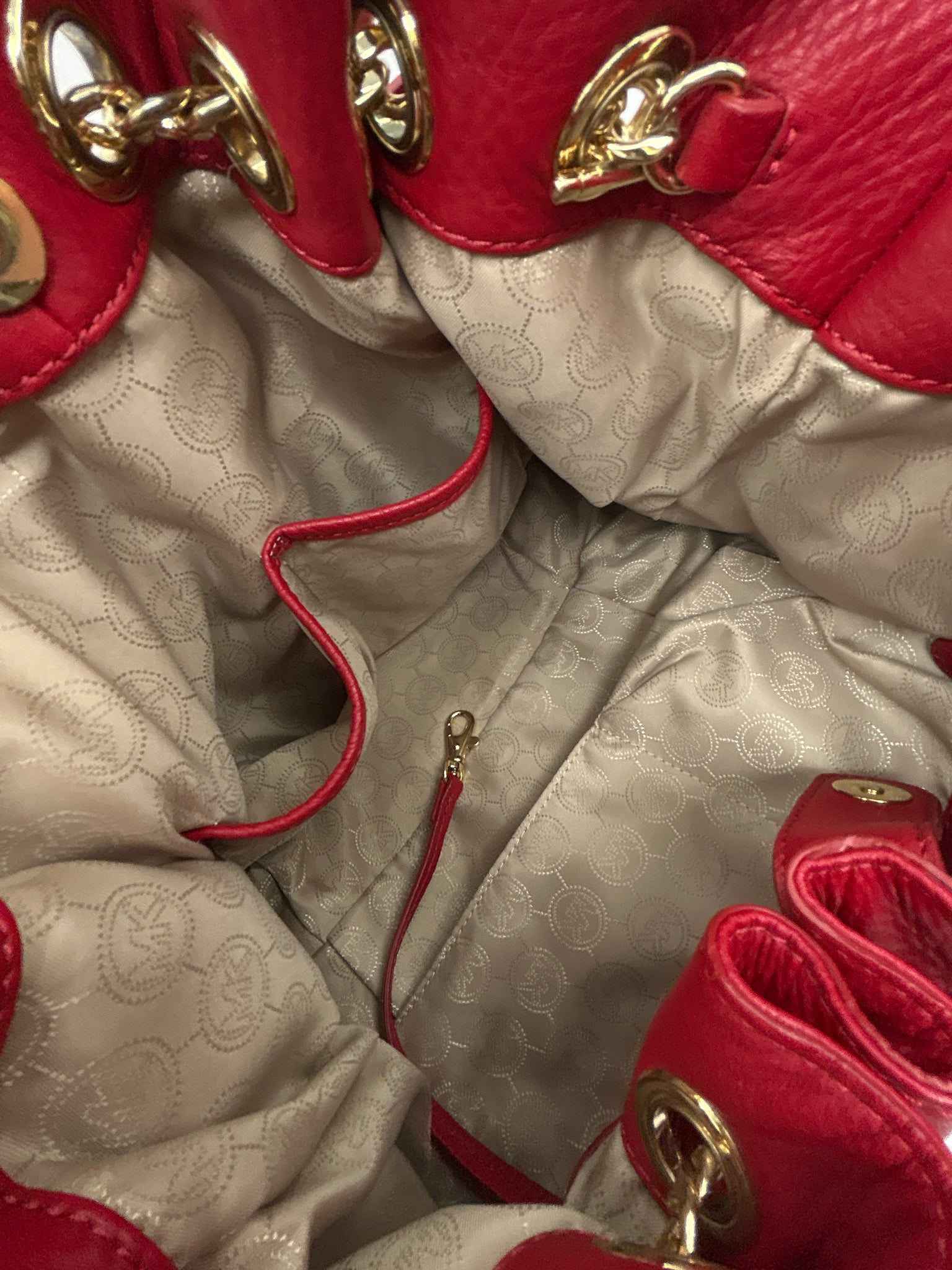MICHAEL KORS Red Women Tote