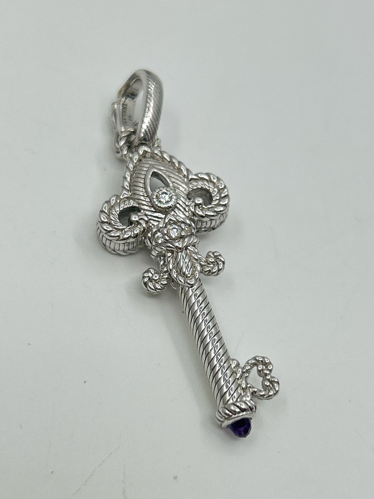 JUDITH RIPKA Sterling Silver Pendant