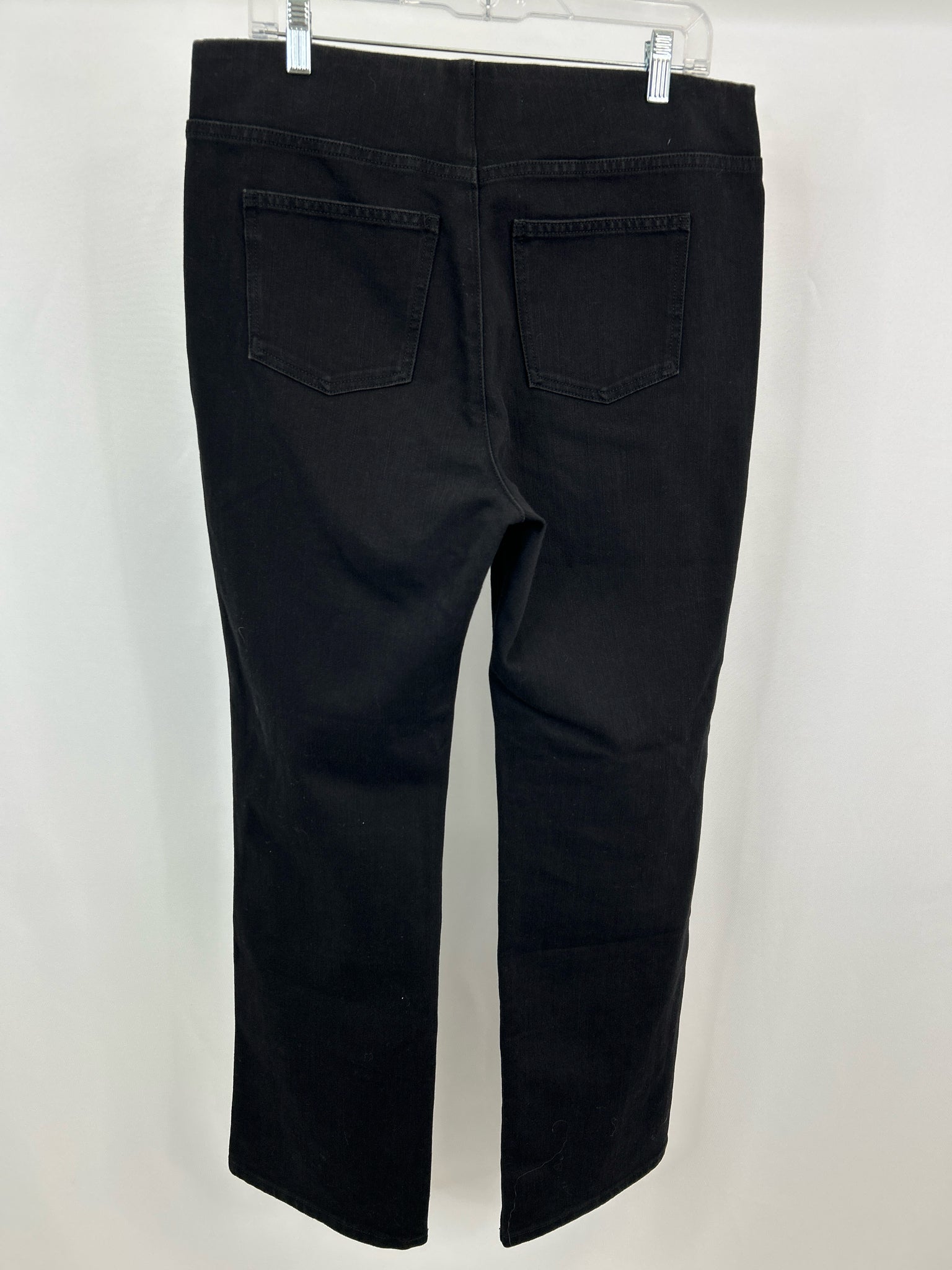 SOFT SURROUNDINGS Size L BLACK DENIM Women jeans