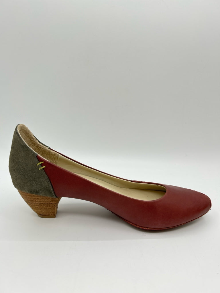 Terra Plana Women Size 41 Maroon Pumps