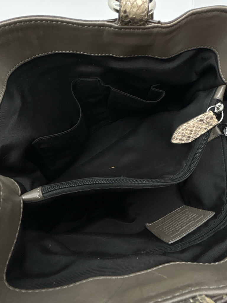 COACH black and grey Women's Purse