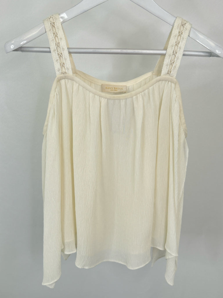 RAMY BROOK Size XS Ivory Women's Top